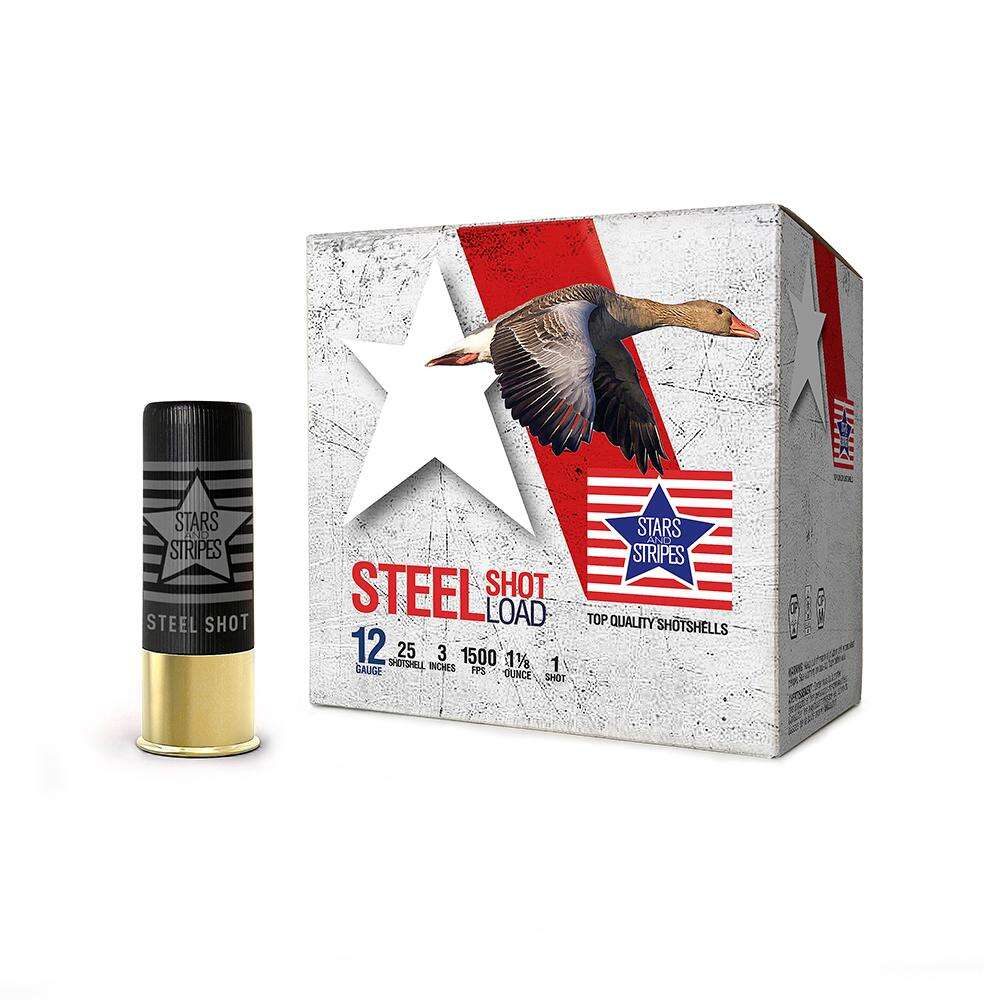 Ammunition TRZ Trading Inc. Ready Series 12Gauge 12ga 3 Steel 1 1/8 oz. #1 SHOT 1500 FPS 25RD